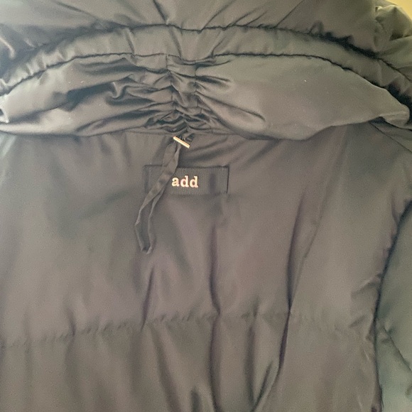 ADD down goose women long puffer used 2 times new condition - Picture 7 of 16